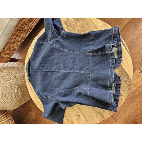 Ralph Lauren LRL Denim Jean Jacket Women's 12 Flared Sleeves Preppy Retro - Picture 3 of 11